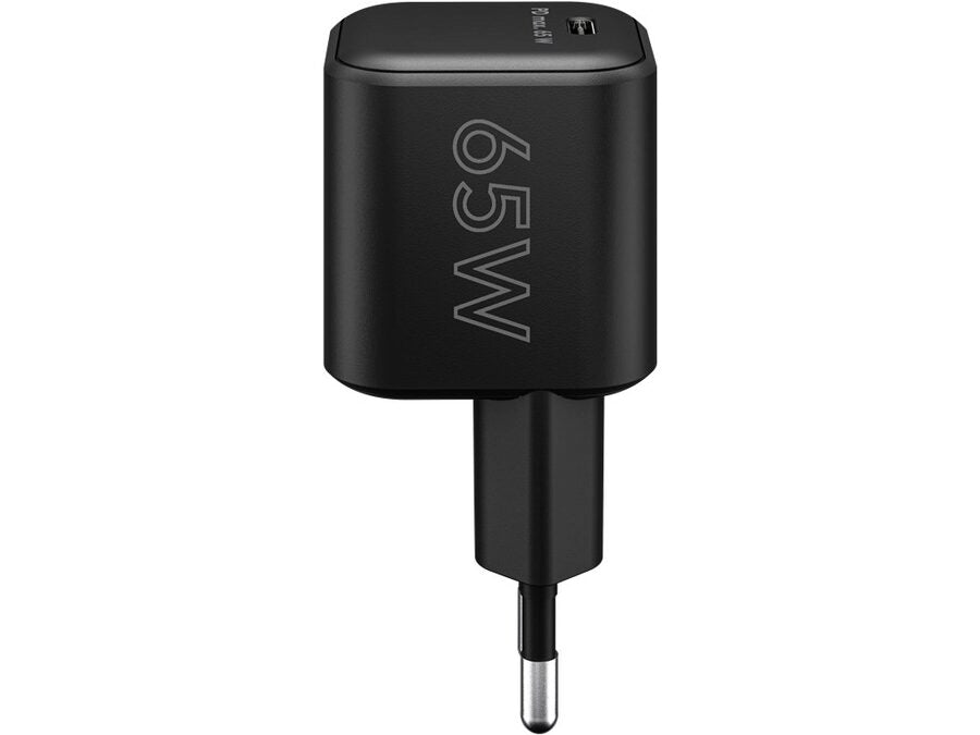 USB-C PD netadapter - 1xUSB-C (65W/3,25A), Sort