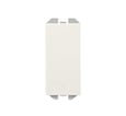 Simon 270 smal 1-polet afbryder 10A mat hvid