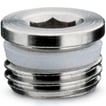 BSP adaptor-male  plug-1/4 thread  -PTFE seal  S2610 1/4  PIPE FITTING SPRINT