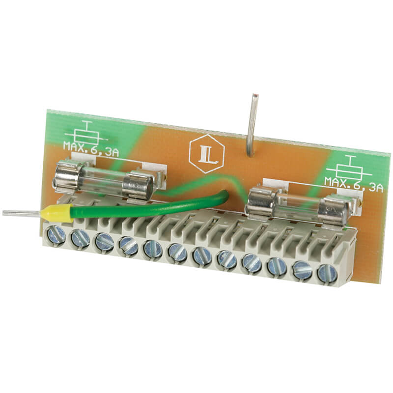 Sikringsprint. 6 udgange f. Mini Halopower 70/120W