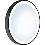 Smedbo outline lite sminkespejl med sugekopper, led, x7, sort