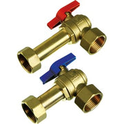 Roth Kugleventilsæt, 1" vinkelløbende,  91 og 66 mm lange