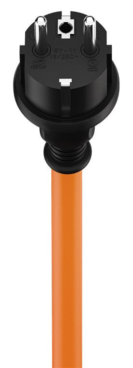 CEE adapterkabel - CEE7/7 han til 3P CEE hun (1,5m)