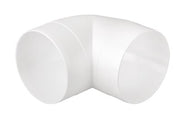 Rund vinklet stykke - 90°, Ø100mm