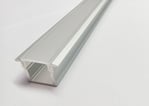 Alu profil 9 med opal cover - 2,5 m