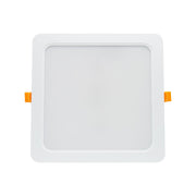 Spectrum 24W LED indbygningspanel til udendørs brug, hul: 19,5 x 19,5 cm, mål: 22 x 22 cm, 230V, IP54