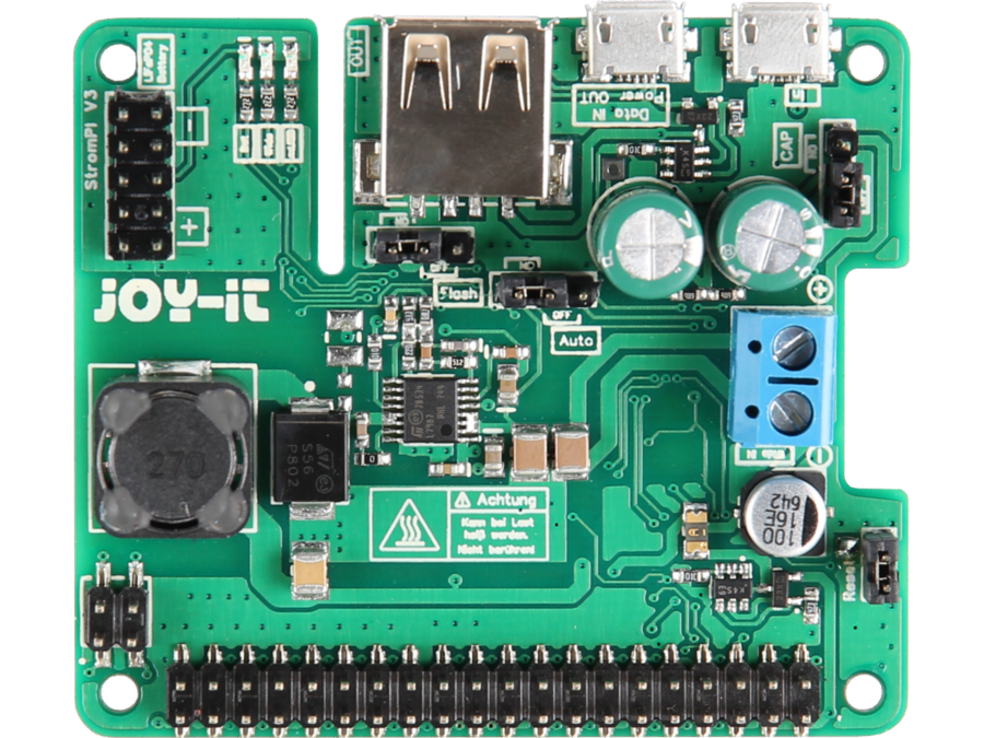 StromPi 3 PSU til Single Board Computer
