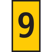 LEDNINGSMÆRKE 9 GUL W3