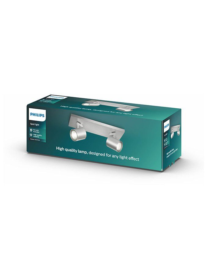Runner bar/tube aluminium 2x50W 230V