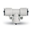 Technopolymer fitting-equal tube  tee-10mm tube 7540 10  SUPER-RAPID FITTING COMPACT