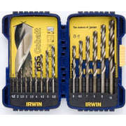 Irwin HSS Cobalt bor, 15 stk. 1,5-10 mm i kassette