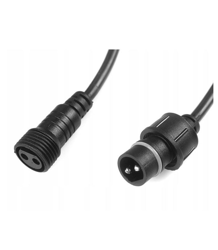 Lyskæde til 20 stk. E27 pærer - 20 meter, IP44, 230V, uden lyskilde