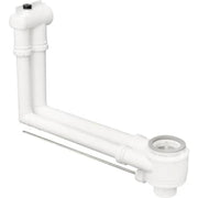 Hansgrohe af-og overløbssæt 1 1/4 t/hv/løft-op bv kunststof