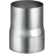 VMZINC overgangsmuffe til svejst rør, ZINC NATUR - 100 mm
