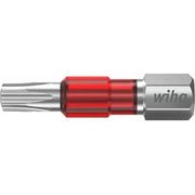 Wiha TY-slagbits 29 mm rød 1/4" TORX® T25, 5 stk i boks