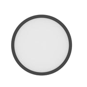 DIOLUM PLF SLIM 24W sort 1800lm 830-860 Ø40cm