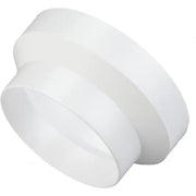 Reduktion Ø100/125 mm, hvid