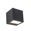 GEMINI væglampe sort LED 850 lumen 3000 kelvin