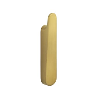 Håndklædekrog, stor, 2 stk, børstet messing