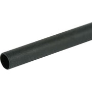Krymperør 3/1 sort med lim (1,22 meter)