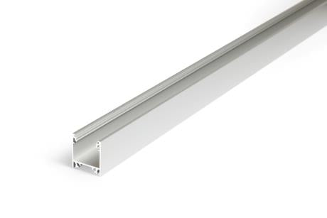 DIOFLEX Alu profil LINEA20 F/TY 2m 23x25,1mm