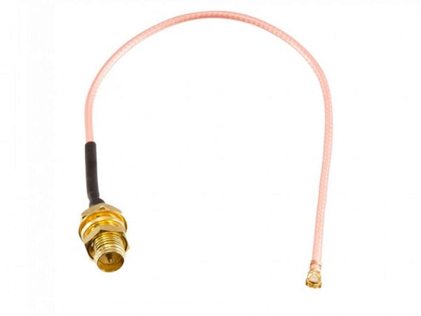 Antenne adapterkabel - IPEX til RP-SMA hun, Wi-Fi (15cm)