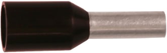ISO. TERMINALRØR 1,5MM² L8 SORT