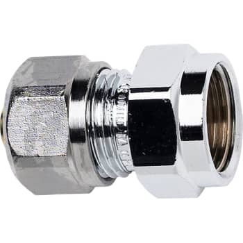 1/2" x 12 mm TA Pex overgang muffe