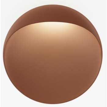 Flindt Ø 300 Led 2700K 16W  Corten Farvet I  Dali 449 Lm