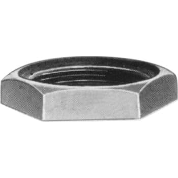 1" Galvaniseret kontramøtrik