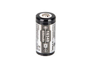 Genopladelig RCR123A (16340) LiION batteri - 3,7V / 650mA