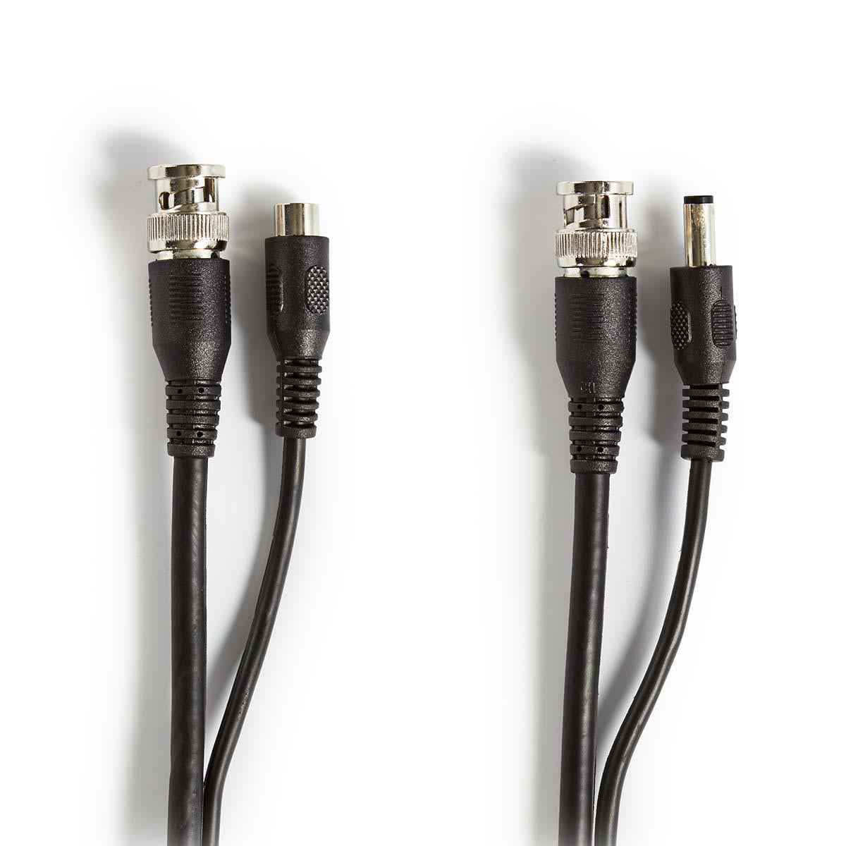 COAX kombikabel - RG59, BNC han/han + DC han/hun (30m)