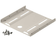 HDD/SSD mont. adapterplade - 2,5" til 3,5" Beige (enkelt)