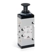 Manually operated valve-5/2- 1/4-push pull knob 454-910  MAN. VALVE SER. 4