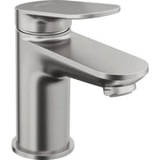 Duravit Wave håndvaskarmatur S, uden løft op ventil, stål