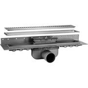 Purus Line RIB 900 mm afløbsrende, 50 mm, vandret, bagvæg