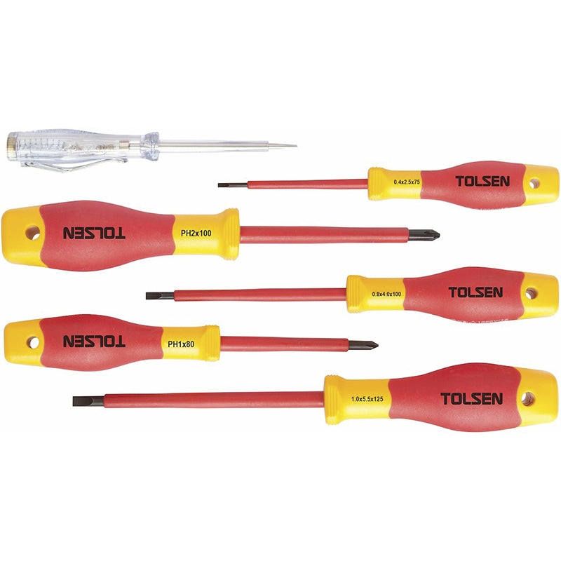 Skruetrækkersæt - Isoleret, 1000V