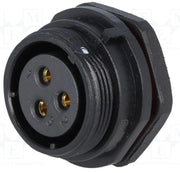 SP21 fatning - 3pol hun, 4mm², 30A, kabinet (IP68)