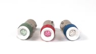 LED pære BA9S 24V AC/DC grøn
