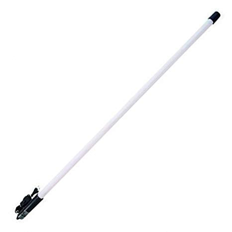 Fluorcerende neonrør - 36W, 134cm x Ø35mm HVID m. netstik