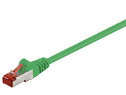 S/FTP netværkskabel - CAT6 PIMF CU LSZH, Grøn (5m)