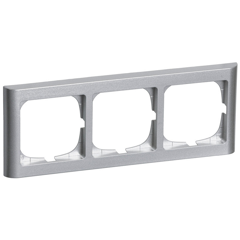 LK Fuga ramme Softline 63 3m vandret - stålmetallic