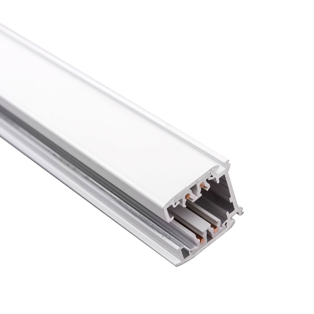 SPS 2 Skinne 3-faset 1m, Hvid Spectrum - Høj kvalitet 3-faset skinnebelysning med en længde på 1 meter og en smuk hvid Spectrum-farvetone. Ideel til brug med 230V input og har en farvegengivelse på RA80.