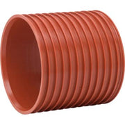 Uponor Double/Rib2 250 mm PP-skydemuffe, uden gummiring