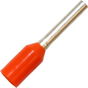 ISO. TERMINALRØR 0,5MM² L8 ORANGE