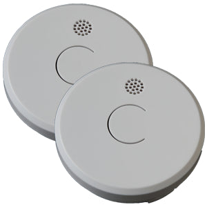 LIFE Røgalarm 9V “VALUE LINK “- trådløs sammenkobling (2-pack)