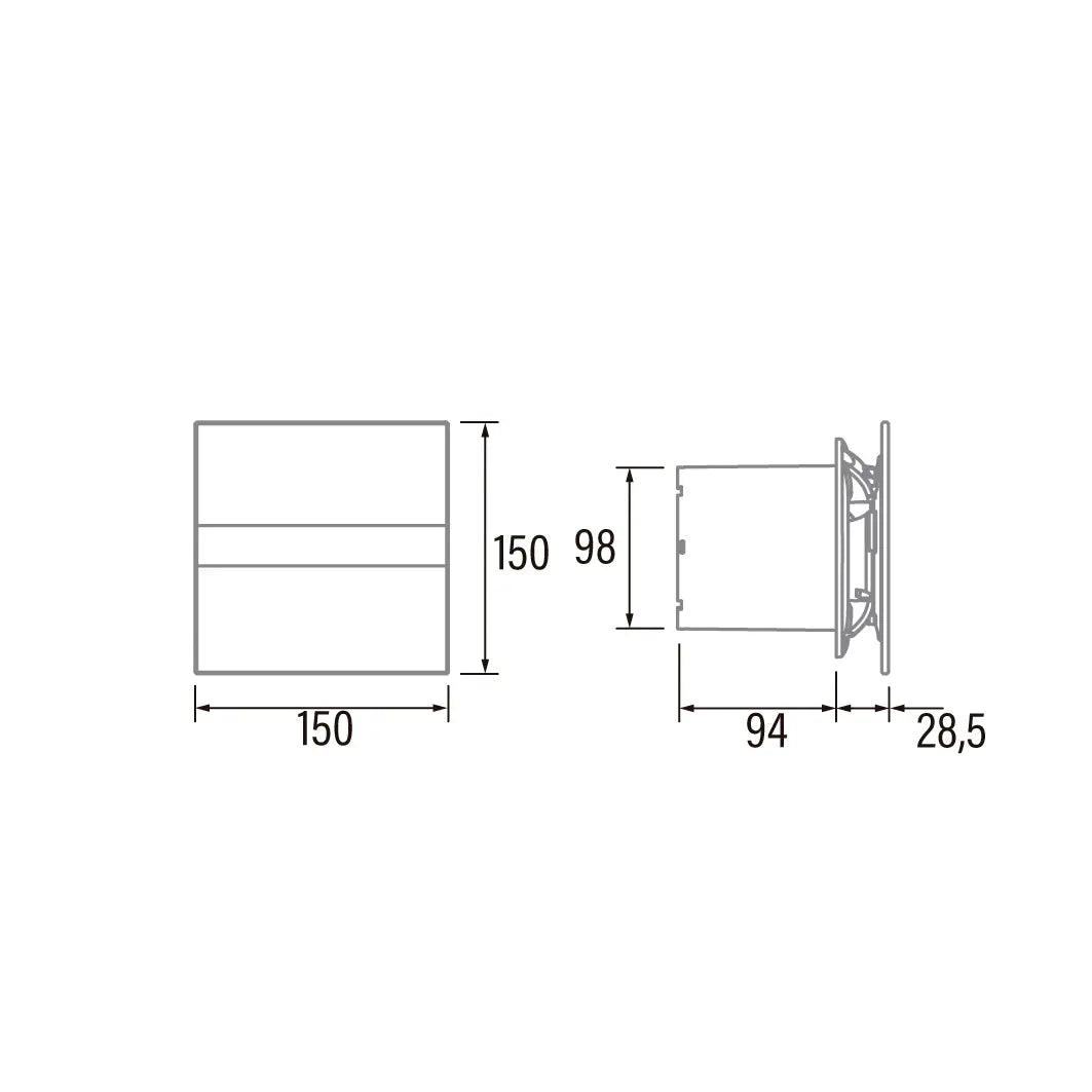 Ventilator E-100 G