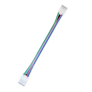 Samler til LED strip - 10mm, RGB COB, IP20, 5V-24V - med ledning, velegnet til forskellige lysprojekter