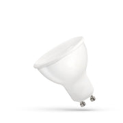 Spectrum 4W LED pære - GU10, 230V, matteret hvid plast, 300lm, RA82