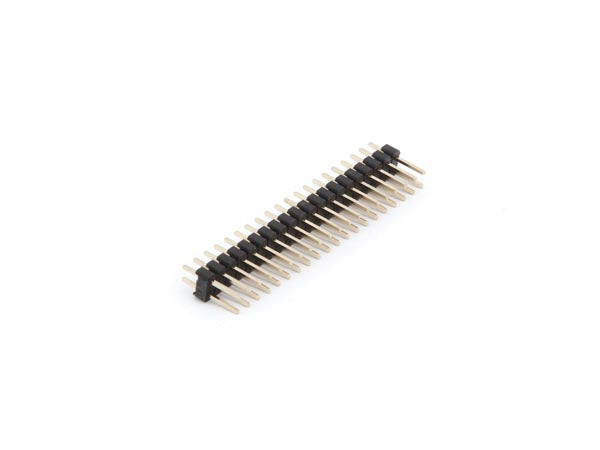 Dual Pin header 2,54mm - Han/han, (2x20) 40 pins (H11,6mm)